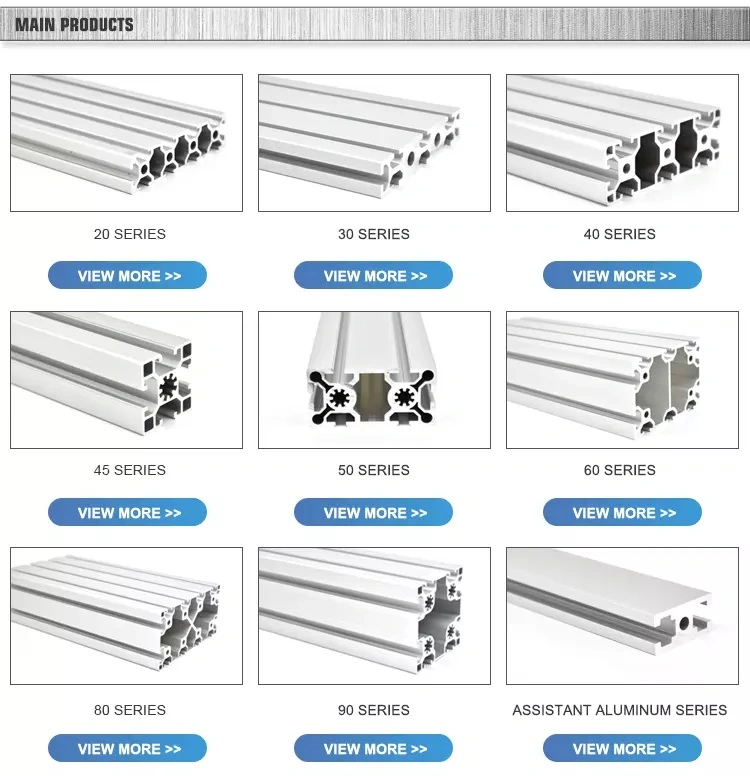 6063 T5 Aluminium Extrusion 2020 2040 Aluminium Profile T Slot V Slot 1000mm for Linear Rail 3D Printer