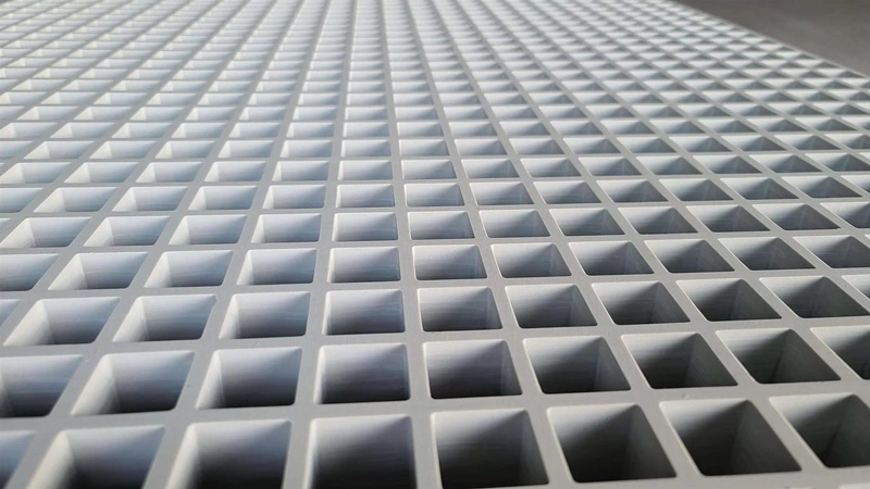 High Quality Fiberglass Walkways, Trench Drain Grates