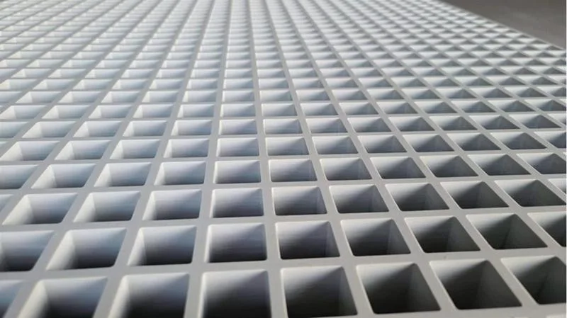 12&prime;&prime; X 48&prime;&prime; X 1.5&prime;&prime; Trench Drain Grates, FRP Grating Cover