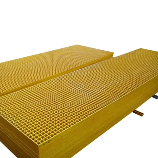 High Quality Fiberglass Walkways, Trench Drain Grates