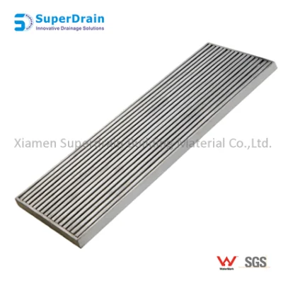 Stainless Steel Plates Floor Grate / Plumbing Trench Drain Cover